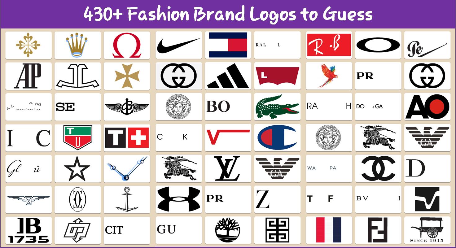 Clothing-Brand-logos